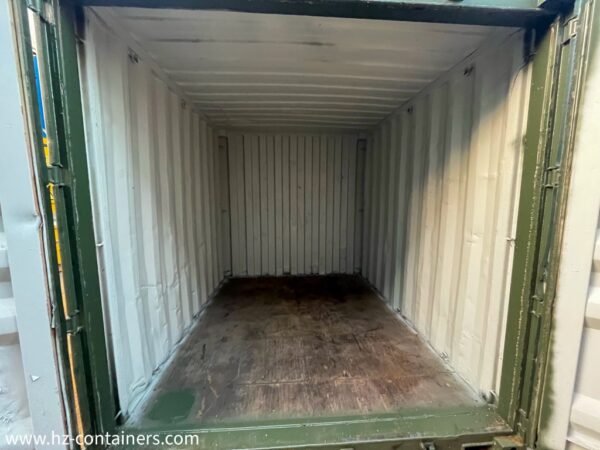 Magazzino da container marittimo usato 3 m, HZKU 395 127-7 Magazzino da container marittimo usato 3 m, HZKU 395 127-7