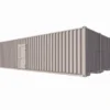 Magazzino di 85 m² realizzato con container Magazzino di 85 m² realizzato con container