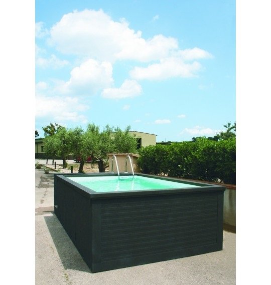 Mini piscina mobile in container 5,25 x 2,55 x 1,26 m