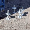 Piedini di livellamento per container marittimo