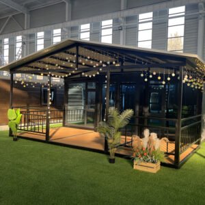 Tiny House 37 m² con ampia terrazza coperta, 5 anni di garanzia