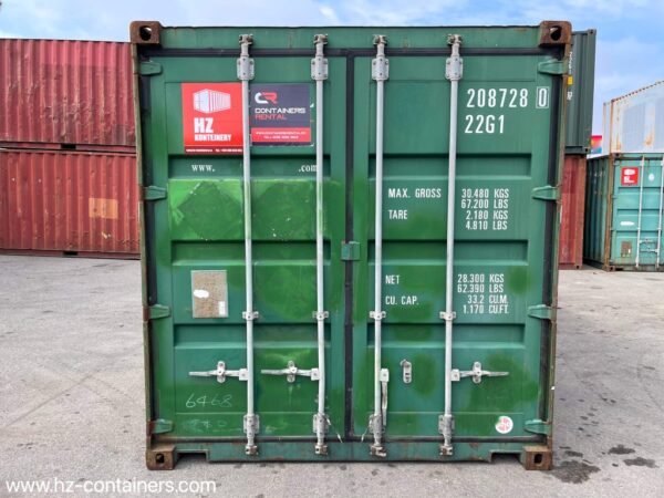 Vendita del container di stoccaggio 6 m CW con trasporto nella Repubblica Ceca, 208 728-0 Vendita del container di stoccaggio 6 m CW con trasporto nella Repubblica Ceca, 208 728-0